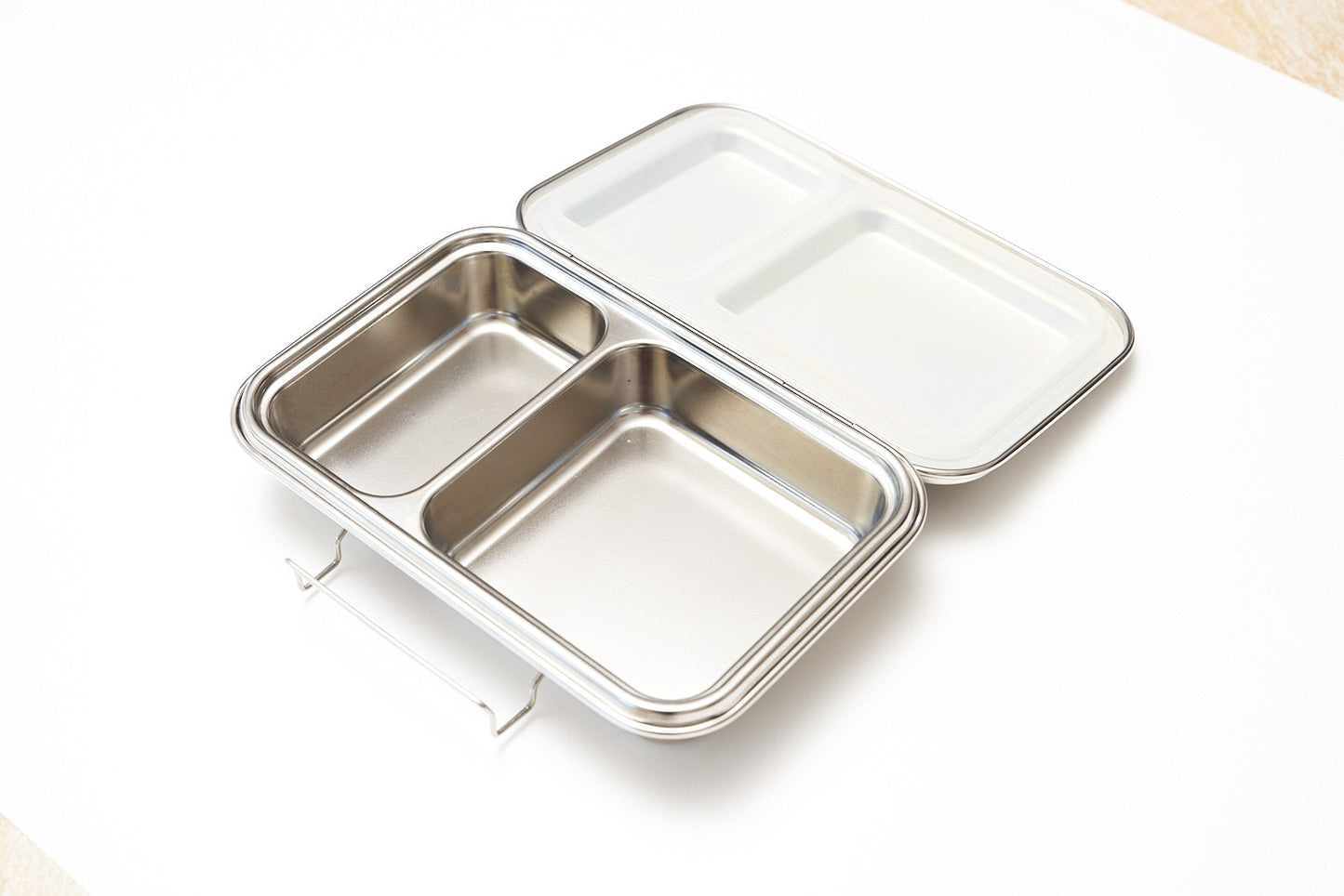 Stainless Steel Lunchbox - White