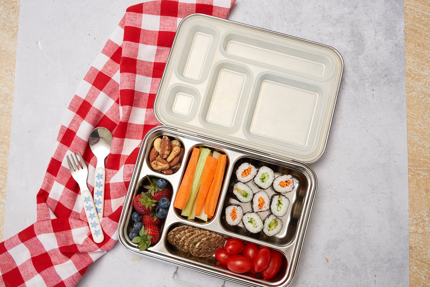 Bento Style Lunchbox - White